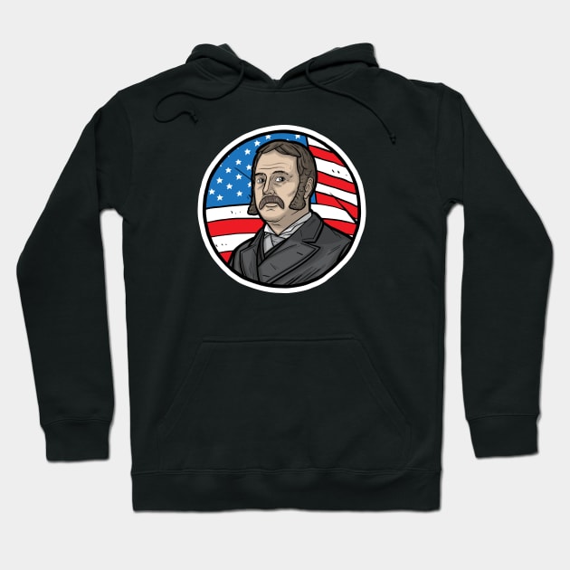 Chester A. Arthur Hoodie by Baddest Shirt Co.